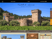 Tablet Screenshot of castellodiamorosa.com